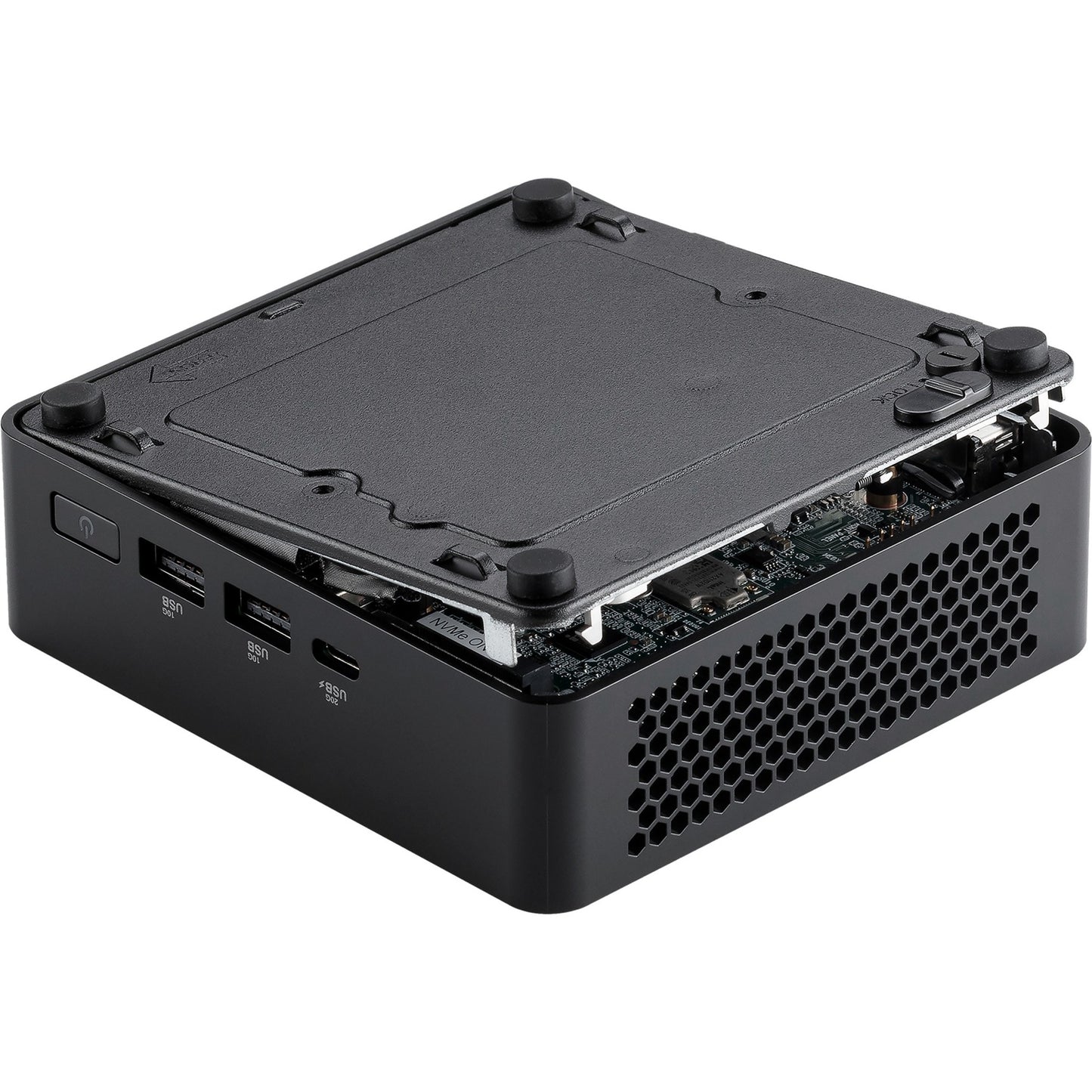 Asus nuc 14 pro slim kit rnuc14rvku700002i barebone (zwart | core ultra 7 155h | arc graphics)