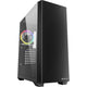 Sharkoon vs9 rgb black midi tower behuizing (zwart | 2x usb-a | 1x usb-c | rgb | tempered glass)