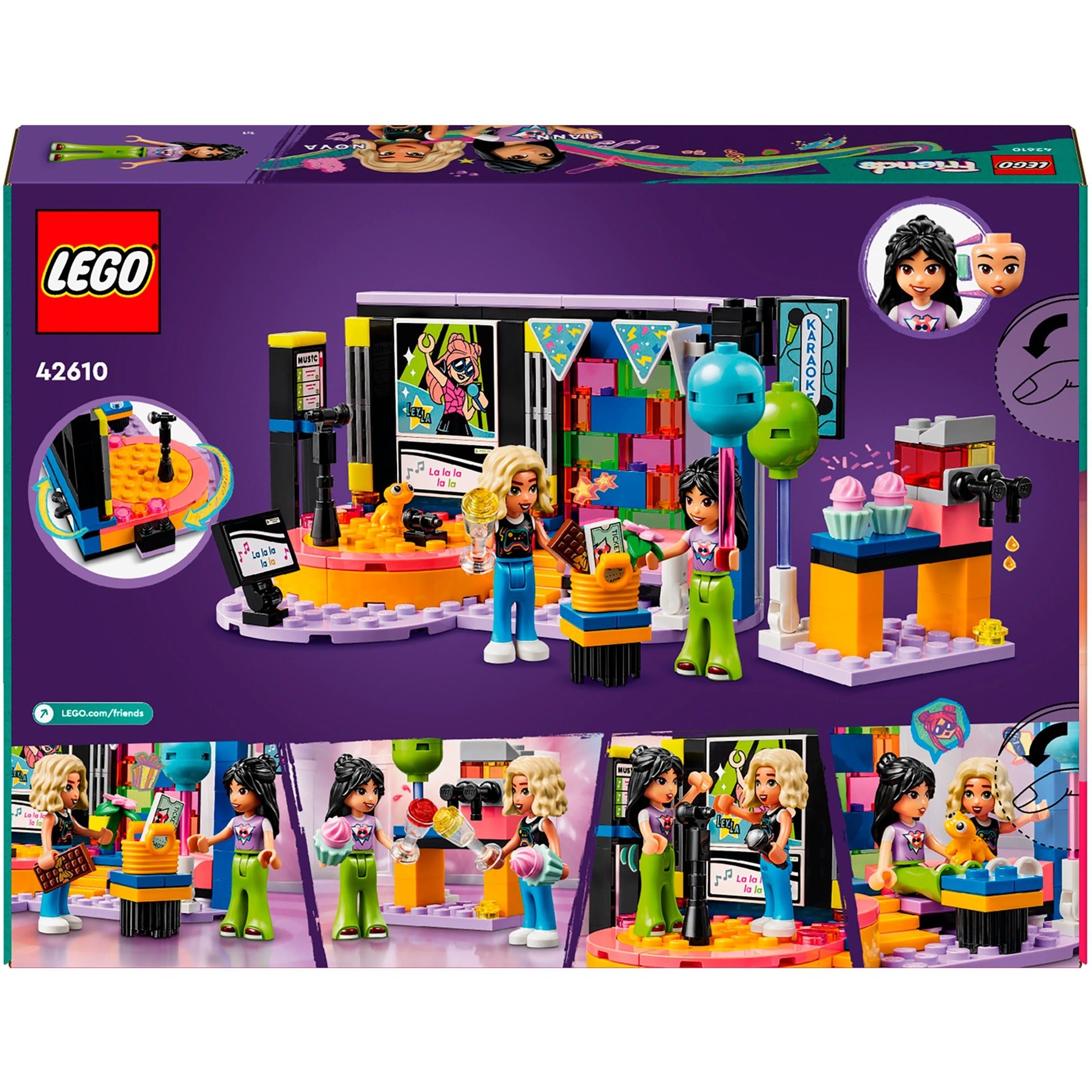 Lego friends karaoke muziekfeestje - 42610