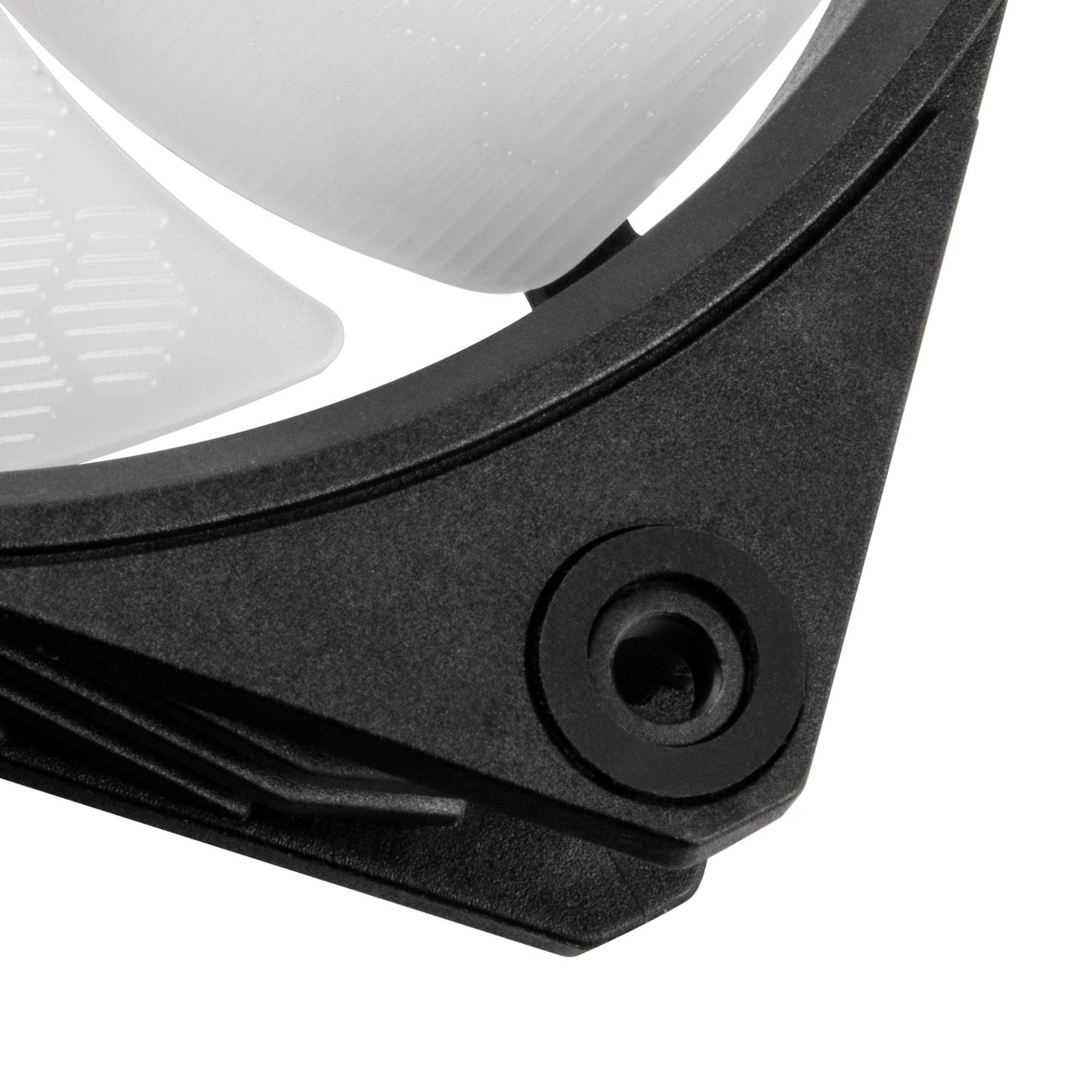 Silverstone shark force 120 argb case fan (zwart, 120 x 120 x 25 mm, pwm)