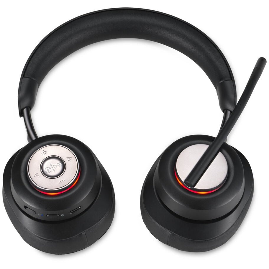 Kensington h3000 bluetooth over-ear headset (zwart, bluetooth 5.2)