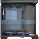 Antec c8 argb midi tower behuizing (zwart | 2x usb-a | 1x usb-c | tempered glass) - afbeelding 3