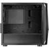 Silverstone sst-fav1mb-pro midi tower behuizing (zwart | 4x usb-a | rgb | window)