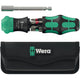 Wera kraftform kompakt 28 ra met etui, 6‑delig bitset (zwart groen)