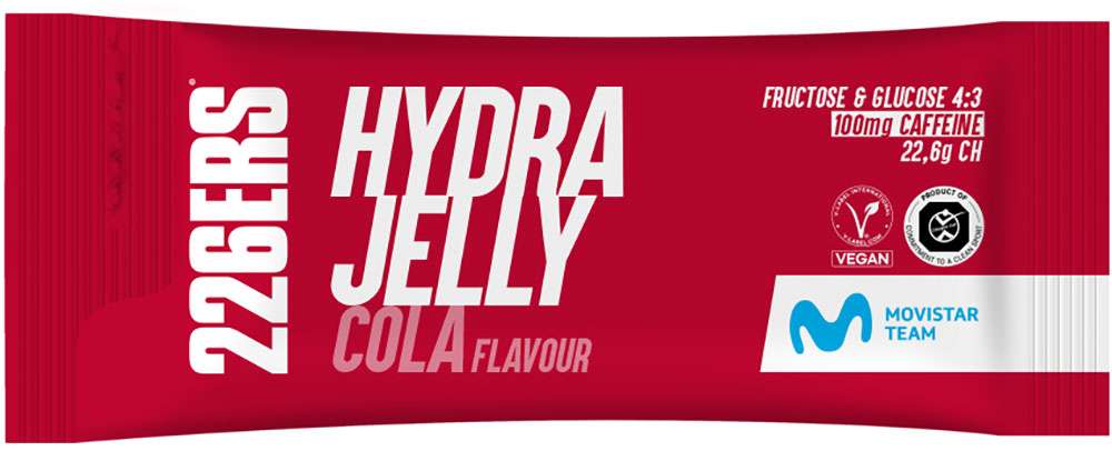 226ers hydrajelly 100mg caffeine cola gel 40g