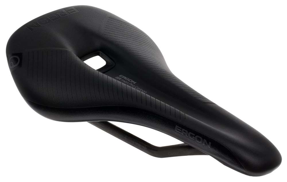 Ergon zadel SR Pro Carbon heren S M zwart