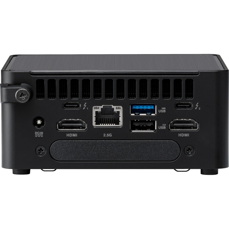 Asus nuc 14 pro tall kit rnuc14rvhi300002i barebone (zwart | core 3 100u | intel graphics)