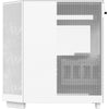 Nzxt h6 flow midi tower behuizing (wit | 2x usb-a | 1x usb-c | tempered glass)