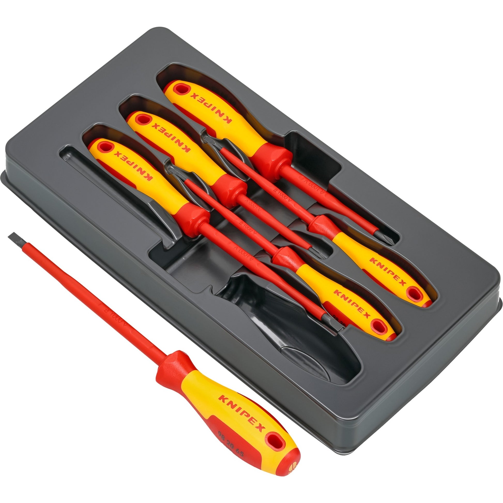 Knipex 00 20 12 v01 schroevendraaier set vde 6-delig
