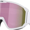 Bliz rave brown w pink multi - ski goggle