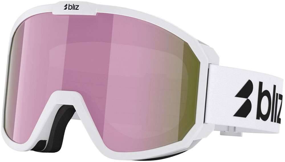 Bliz rave brown w pink multi - ski goggle
