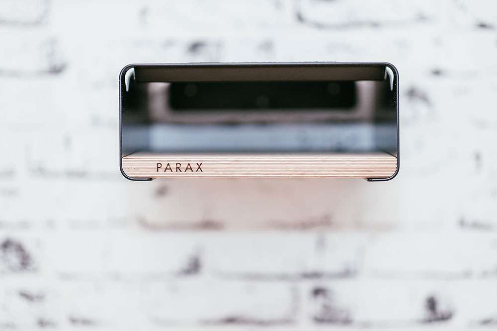 Parax s-rack bike wall mount - white walnut