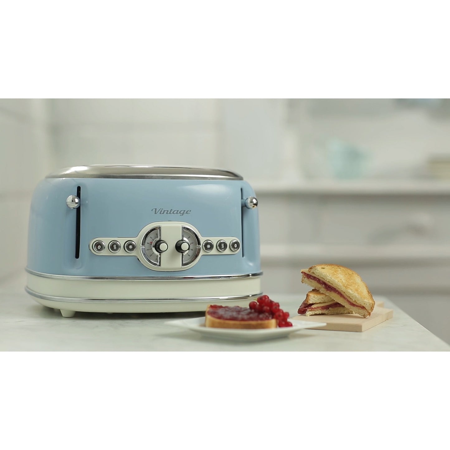 Ariete vintage broodrooster 0156 05 (lichtblauw)