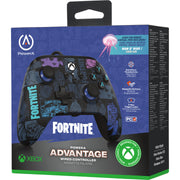 Powera advantage controller met kabel voor de xbox series x|s - fortnite: victory royale (donkerblauw, xbox series x|s, xbox one, pc) - afbeelding 8