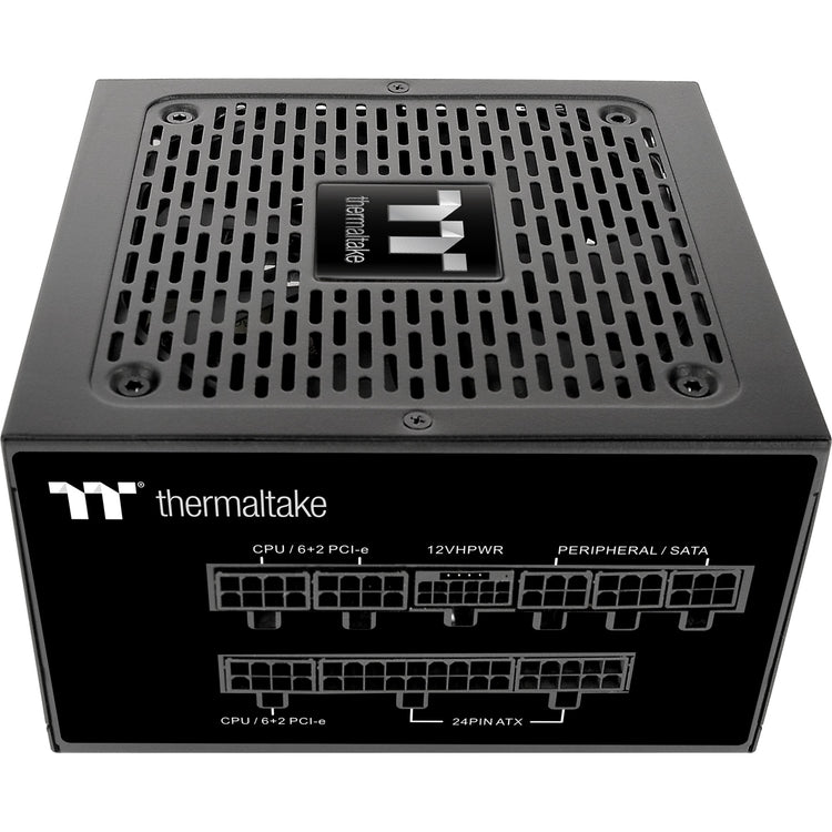 Thermaltake toughpower gf a3 gold - tt premium edition modulaire 650 watt voeding (zwart, 4x pcie)