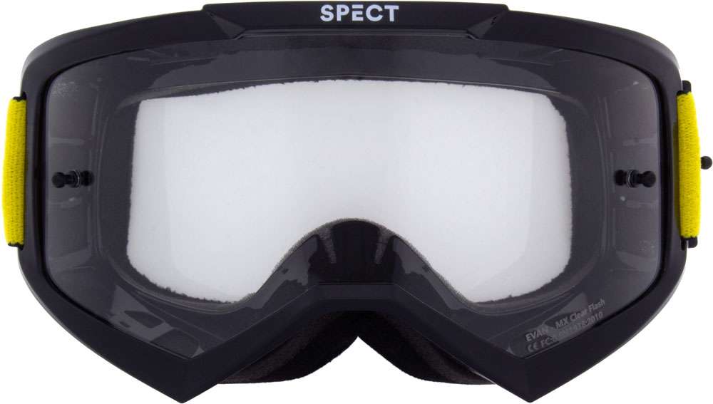 Red bull spect eyewear evan-005 transparent - mx goggle