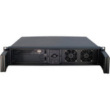 Inter-tech 2u-2098-sk rack behuizing (zwart | 2x usb-a) - afbeelding 2