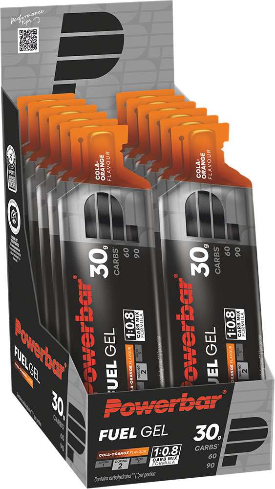 Powerbar black line fuel gel 30 12x50ml