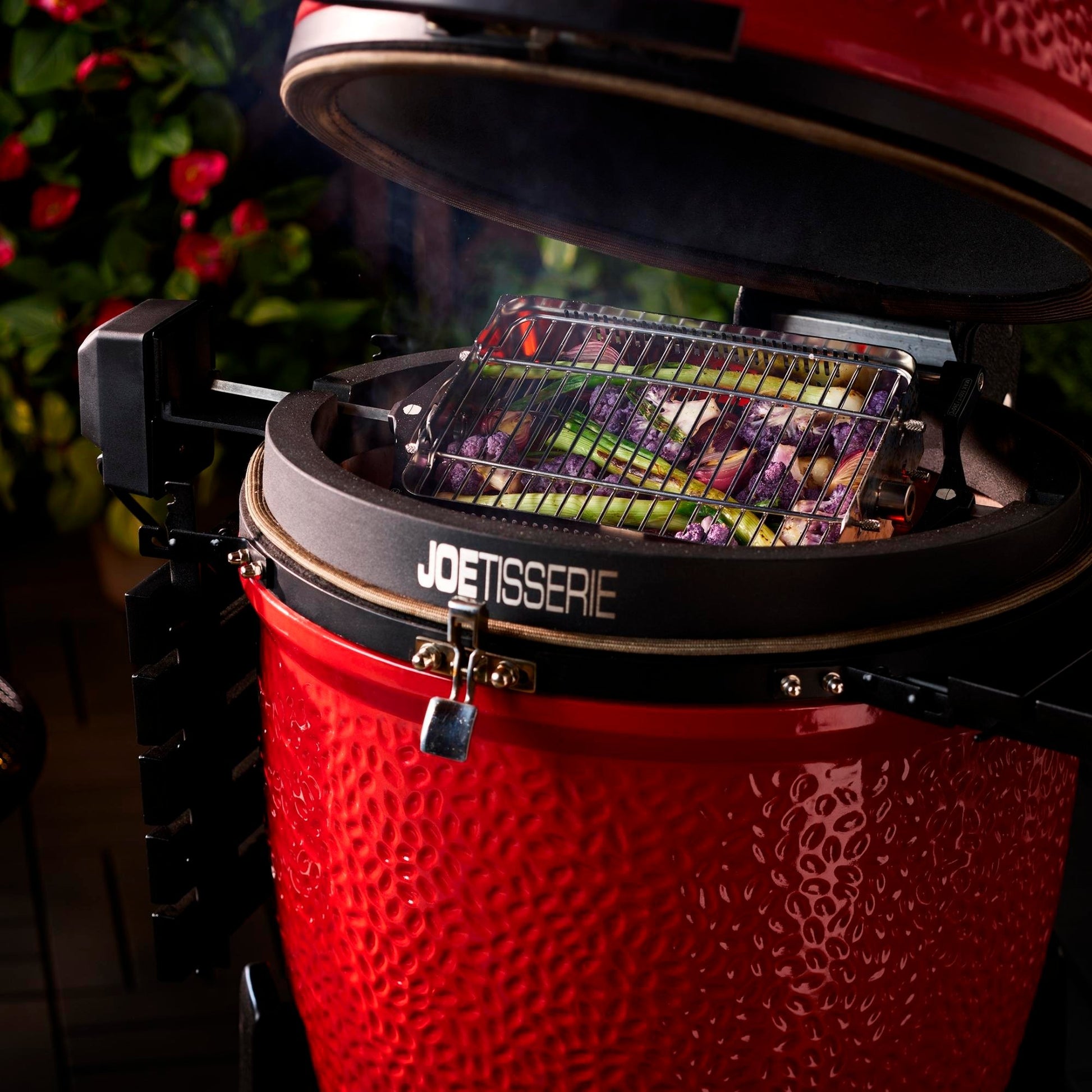 Kamado joe joetisserie basket set grillkorf