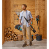 Gardena powertrim 30 18v set 4.0 ah met 18v p4a accu grastrimmer (grijs turquoise, accu en lader inbegrepen)