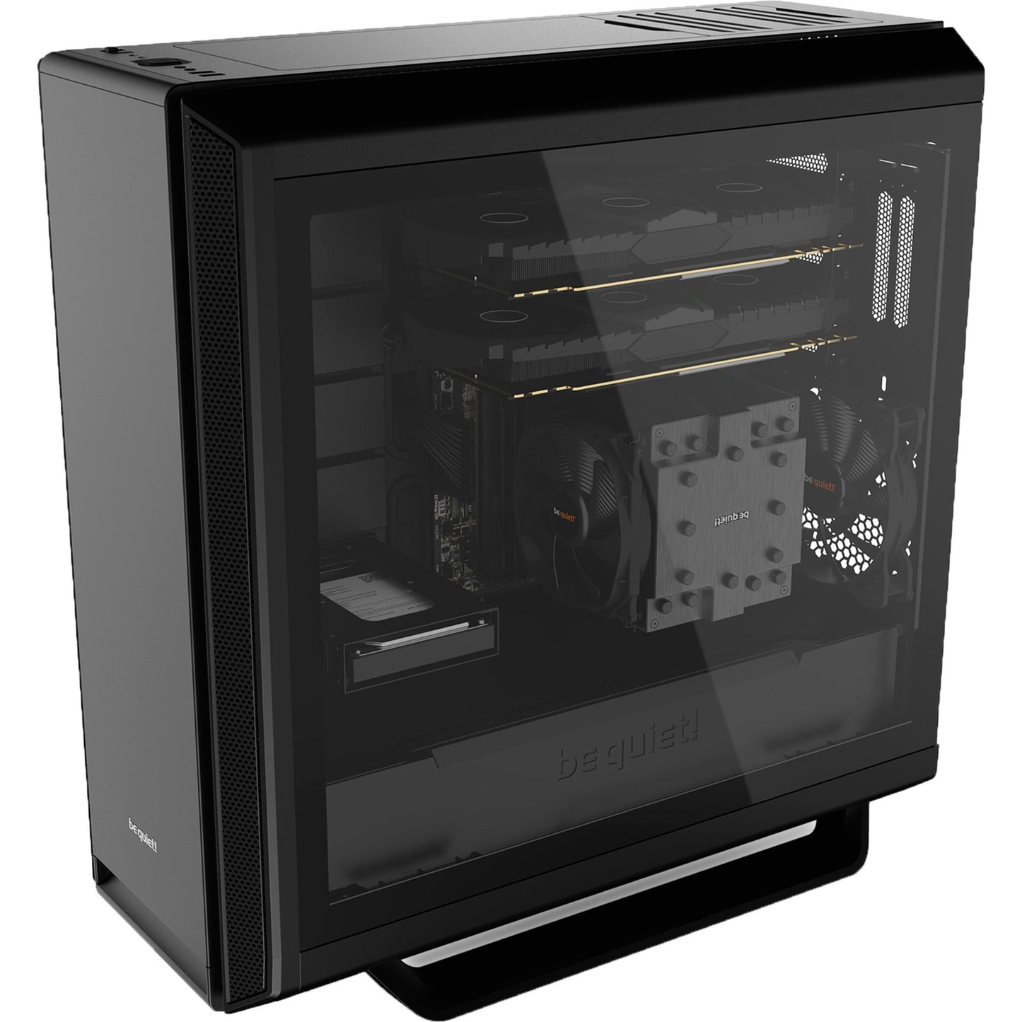 Be quiet! silent base 802 window midi tower behuizing (zwart | 2x usb-a | 1x usb-c | window)