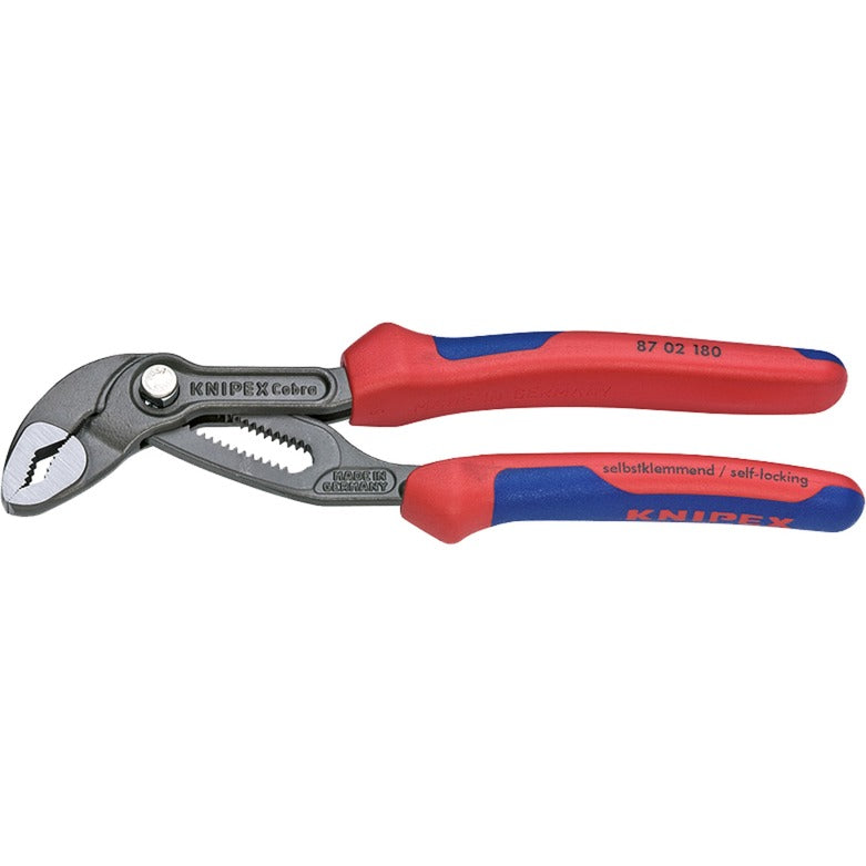 Knipex cobra waterpomptang 8702180 zweedse- waterpomp-tang (180 mm)