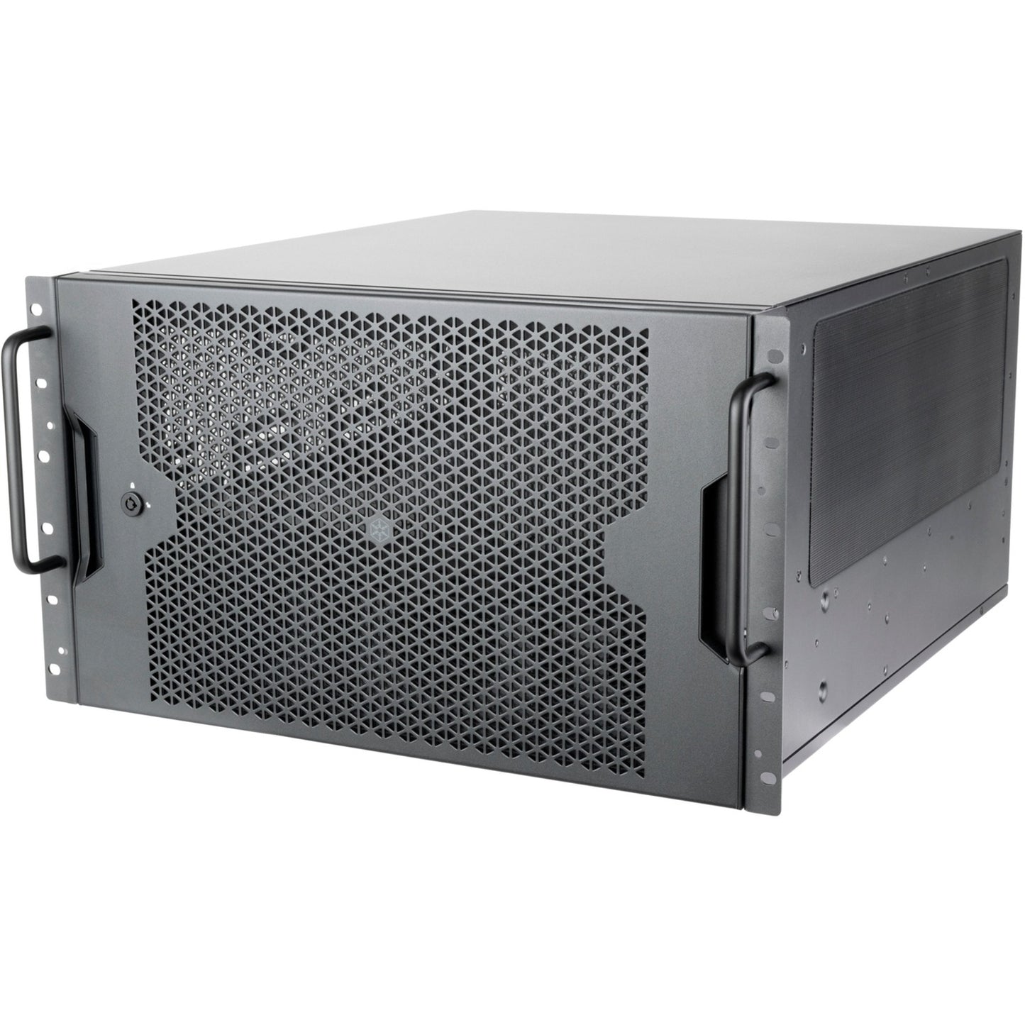 Silverstone rm600 rack behuizing (zwart)