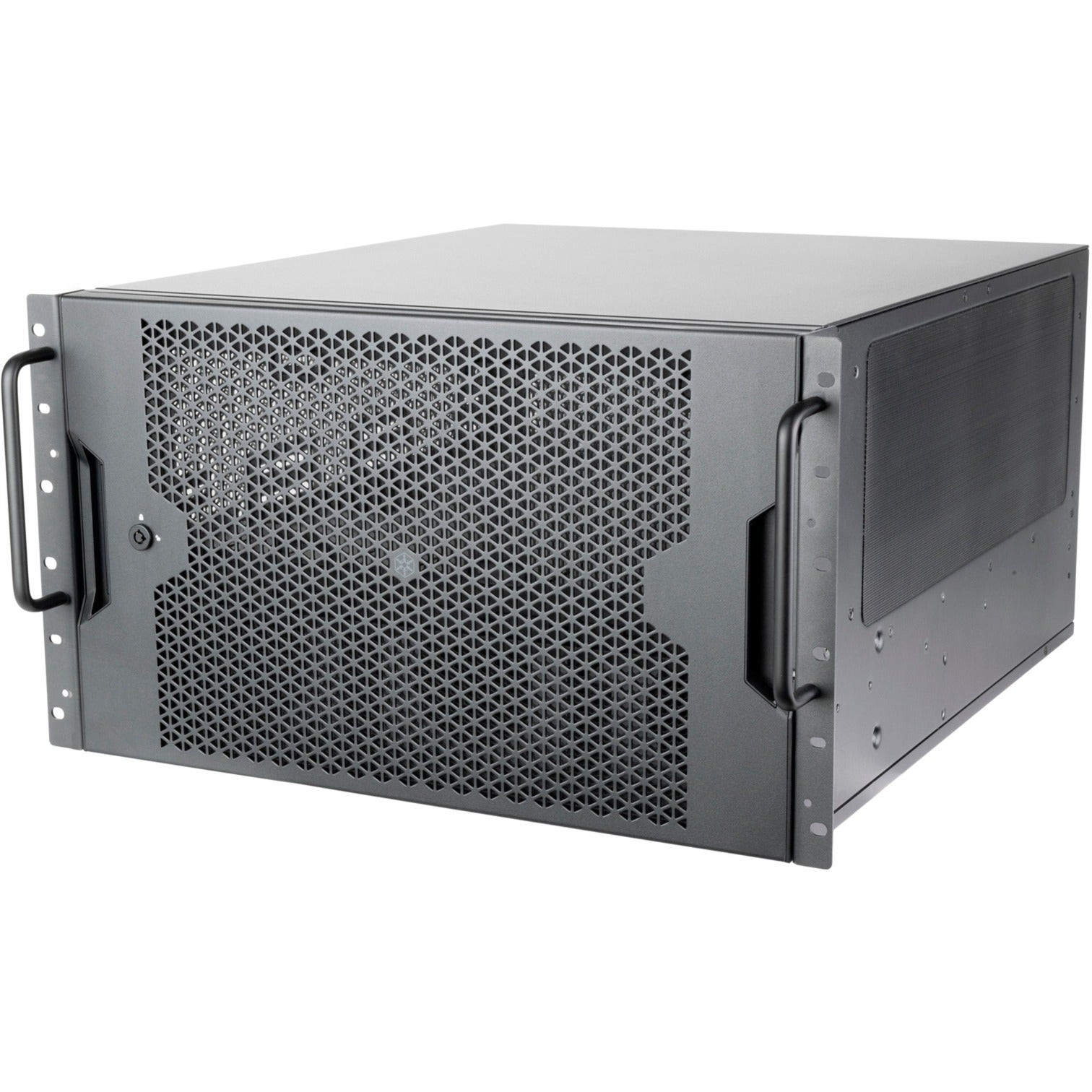 Silverstone rm600 rack behuizing (zwart)