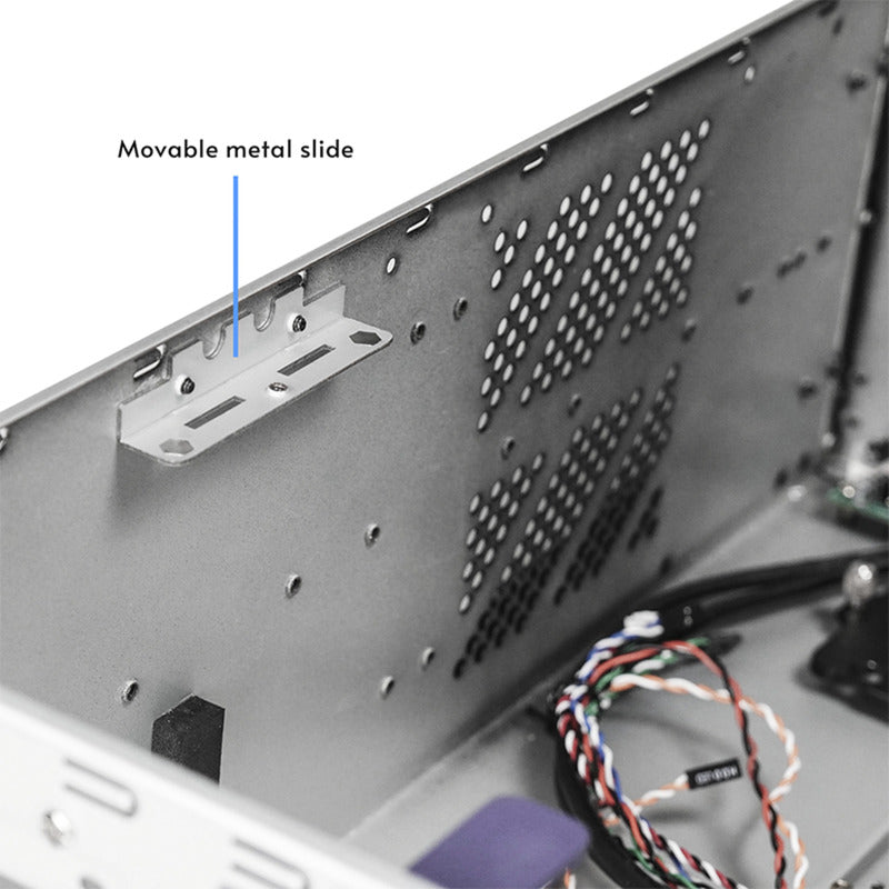 Chieftec unc-409s-aio-op rack behuizing (zwart)