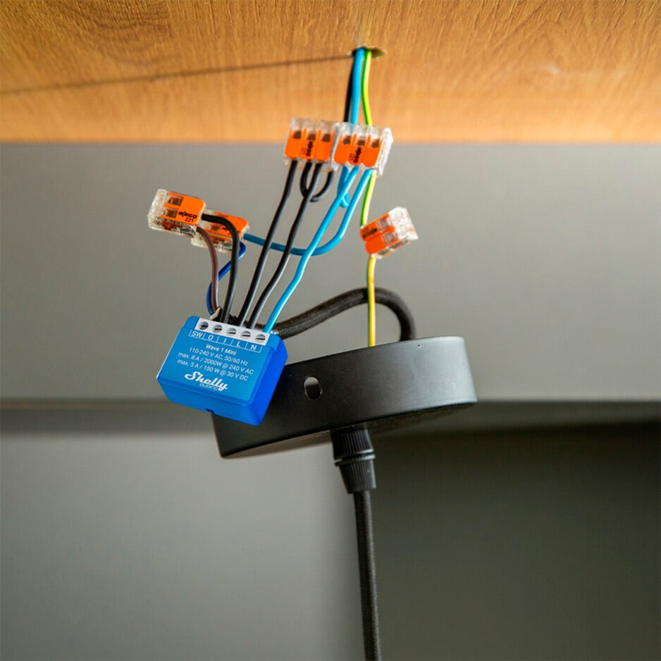 Shelly qubino wave 1 mini schakelactor z-wave