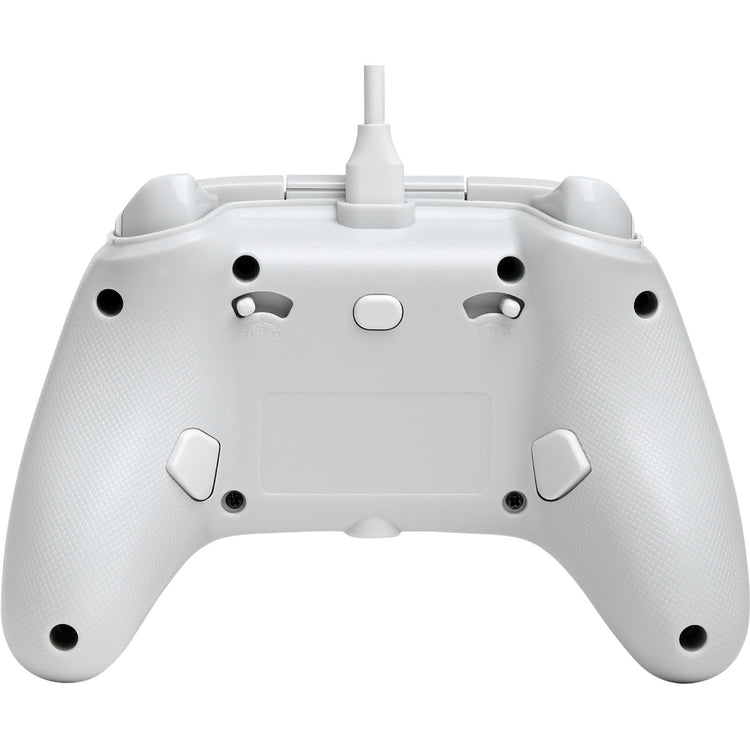 Powera advantage controller met kabel voor de xbox series x|s - poolijs (wit blauw, xbox series x|s, xbox one, pc)