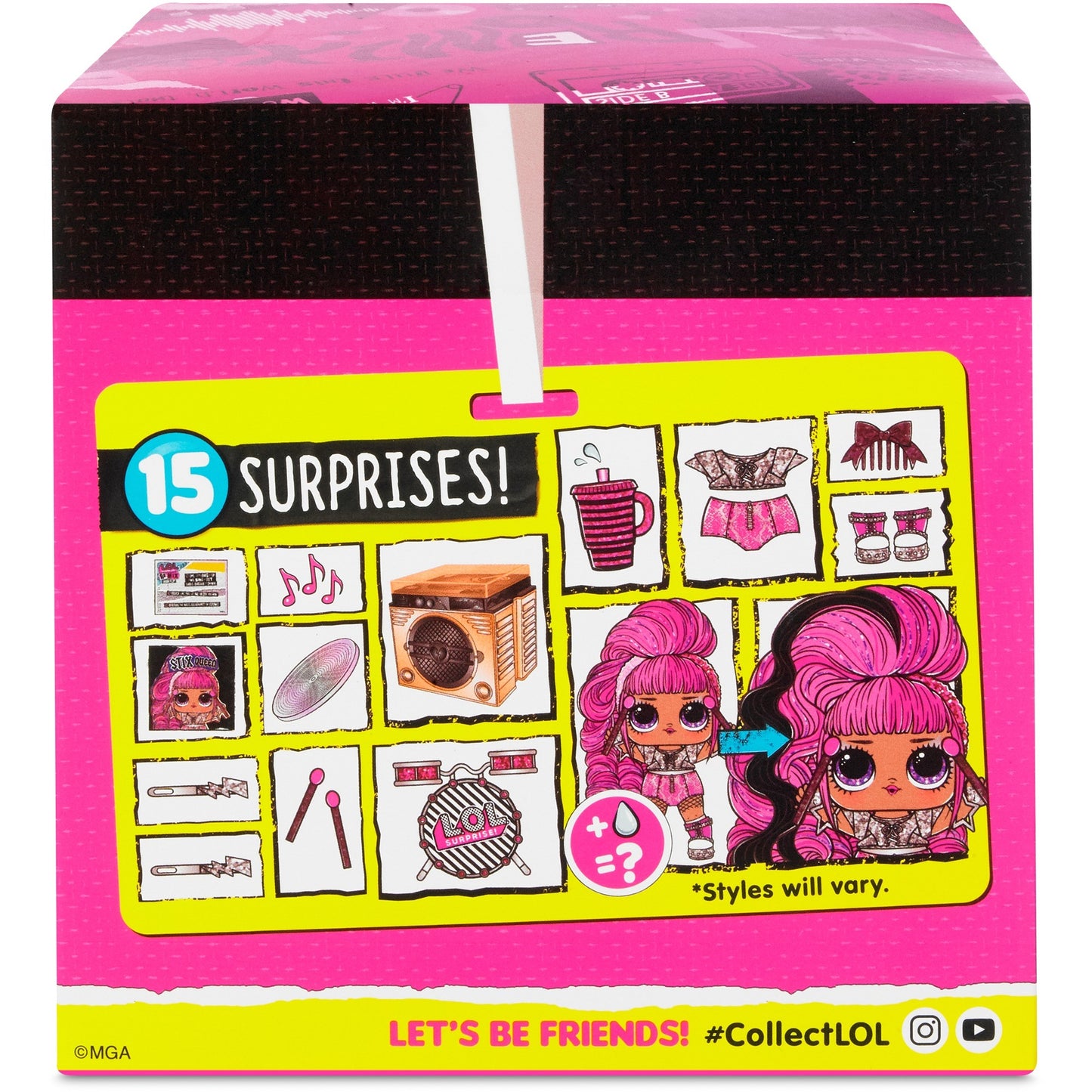 Mga entertainment l.o.l. surprise! - remix hairflip pop (assortiment product)