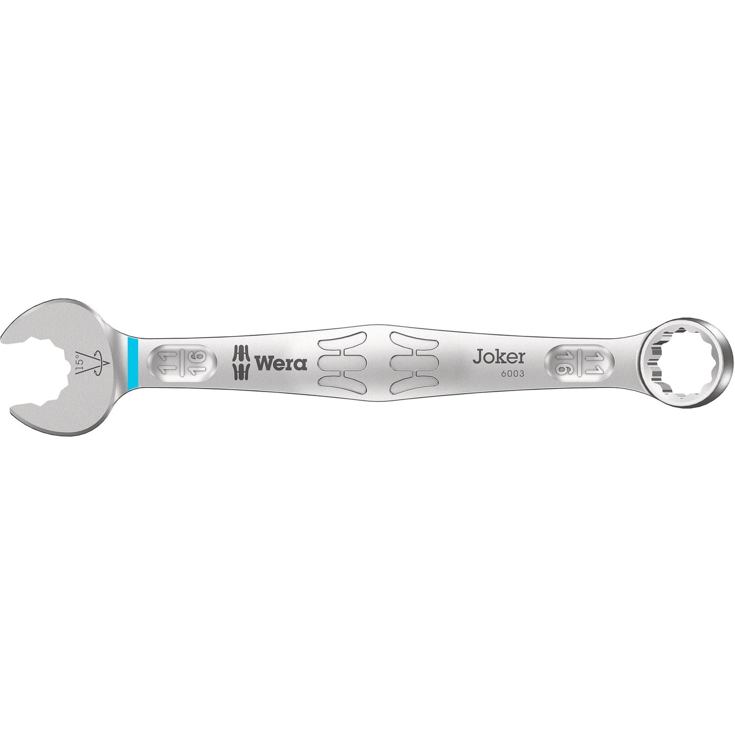 Wera 9642 magneetstrip 6003 joker imperial 1 ringsteeksleutelset moersleutel (inch, 8‑delig)