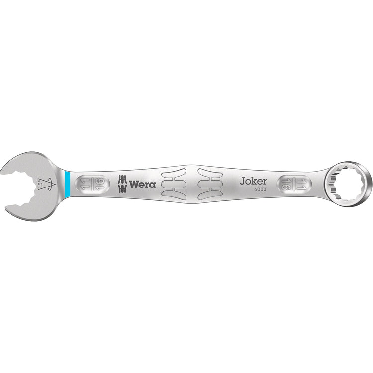 Wera 9642 magneetstrip 6003 joker imperial 1 ringsteeksleutelset moersleutel (inch, 8‑delig)
