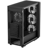 Deepcool matrexx 55 v4 c midi tower behuizing (zwart | 1x usb-a | 1x usb-c | rgb | window) - afbeelding 6