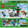 Lego minecraft - steve's taiga-avontuur constructiespeelgoed (21583)