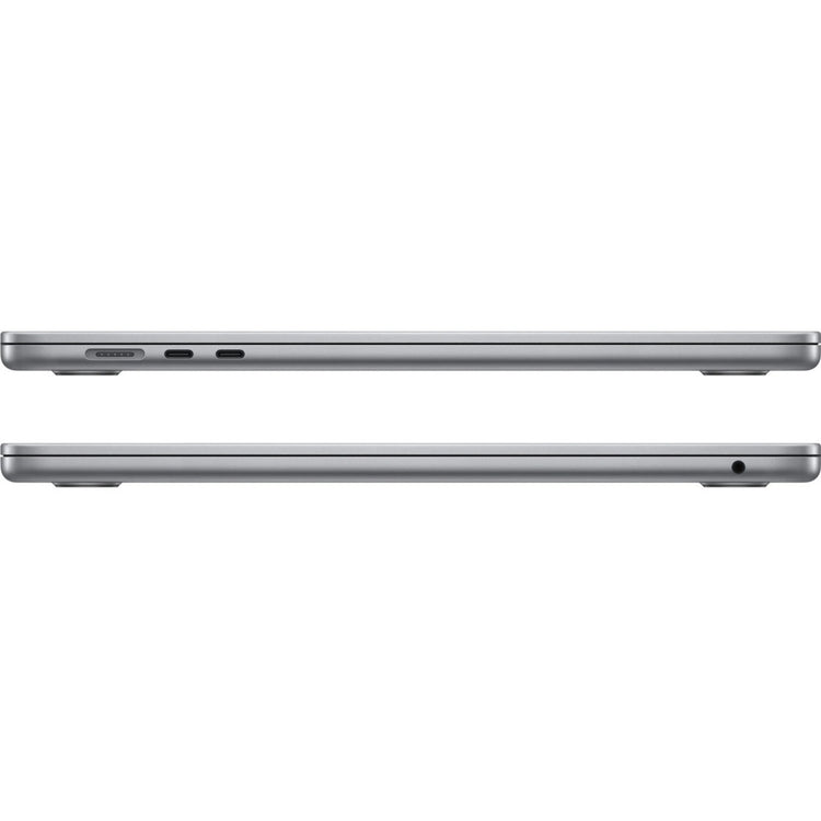Apple macbook air 15 (mqkp3n a) refurbished laptop (grijs | m2 | 10-core gpu | 8 gb | 256 gb ssd | space grey)