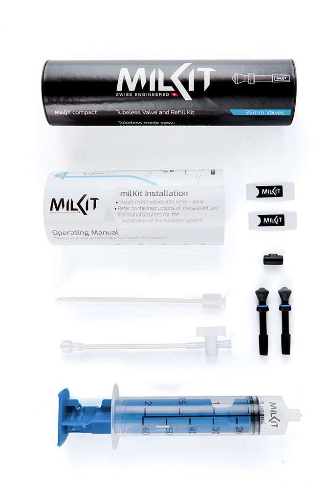 Milkit compact tubeless kit
