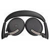Jabra evolve2 65 flex duo, ms on-ear headset (zwart, stereo, usb-c, link380c, microsoft teams)