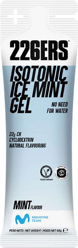 226ers isotonic ice mint gel 68g - afbeelding 1