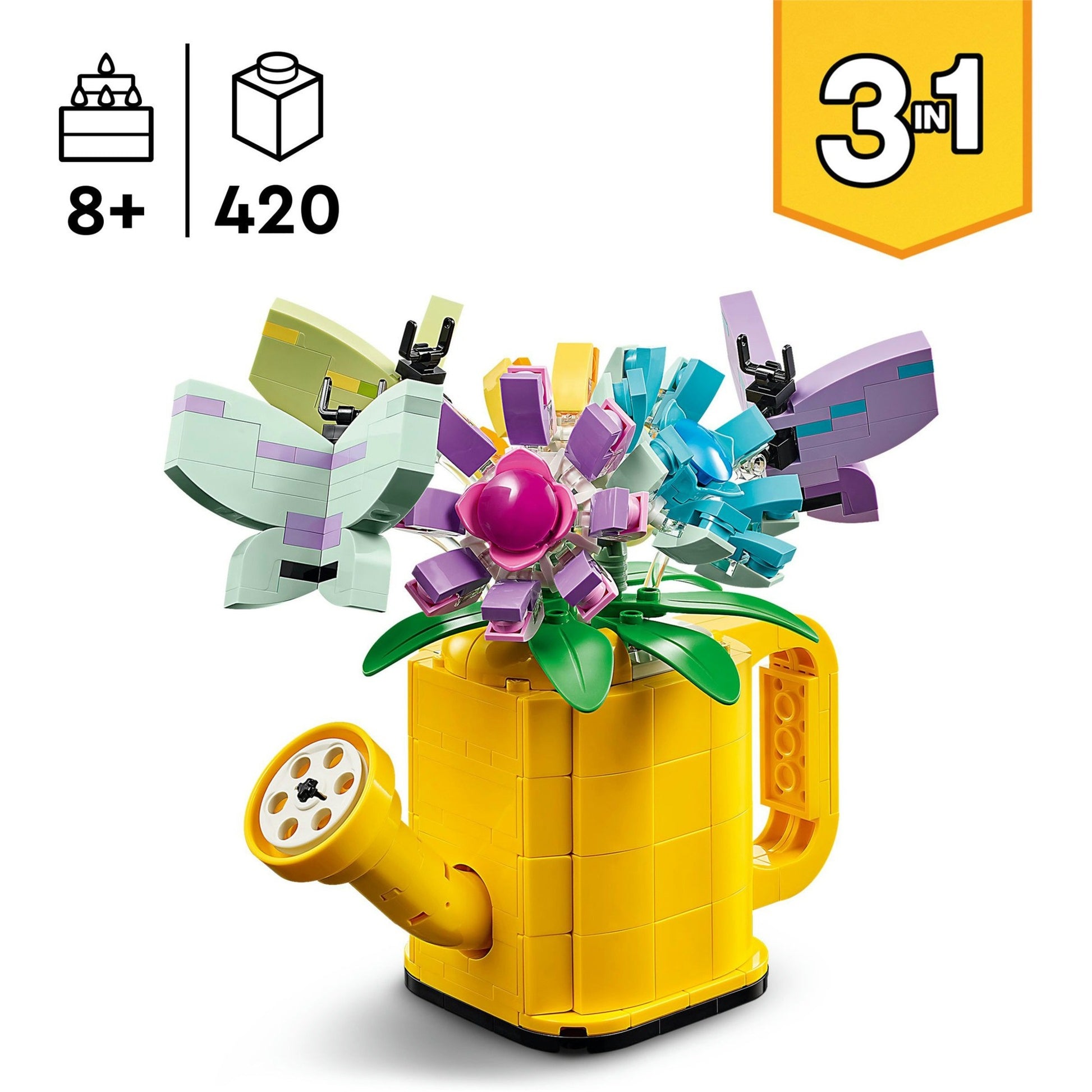 Lego creator 31149 bloemen in gieter