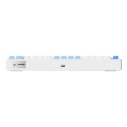 Mchose g75 pro tri-mode gasket structuur mechanisch gaming toetsenbord (blauw, us lay-out (qwerty), ktt cabbage tofu v2, 75%, rgb, hot swap, pbt double-shot, 2.4 ghz | usb-c | bluetooth) - afbeelding 6