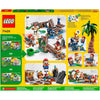 Lego super mario - uitbreidingsset: diddy kongs mijnwagenrit constructiespeelgoed (71425)
