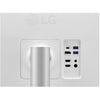Lg ultrafine 27up850k-w 27 4k uhd monitor (zilver zwart, 2x hdmi, displayport, 2x usb-a, usb-c)