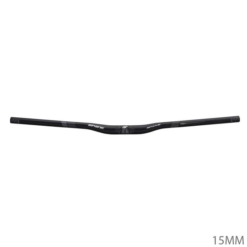 Spank spike 800 race riser handlebar vibro core 31.8mm