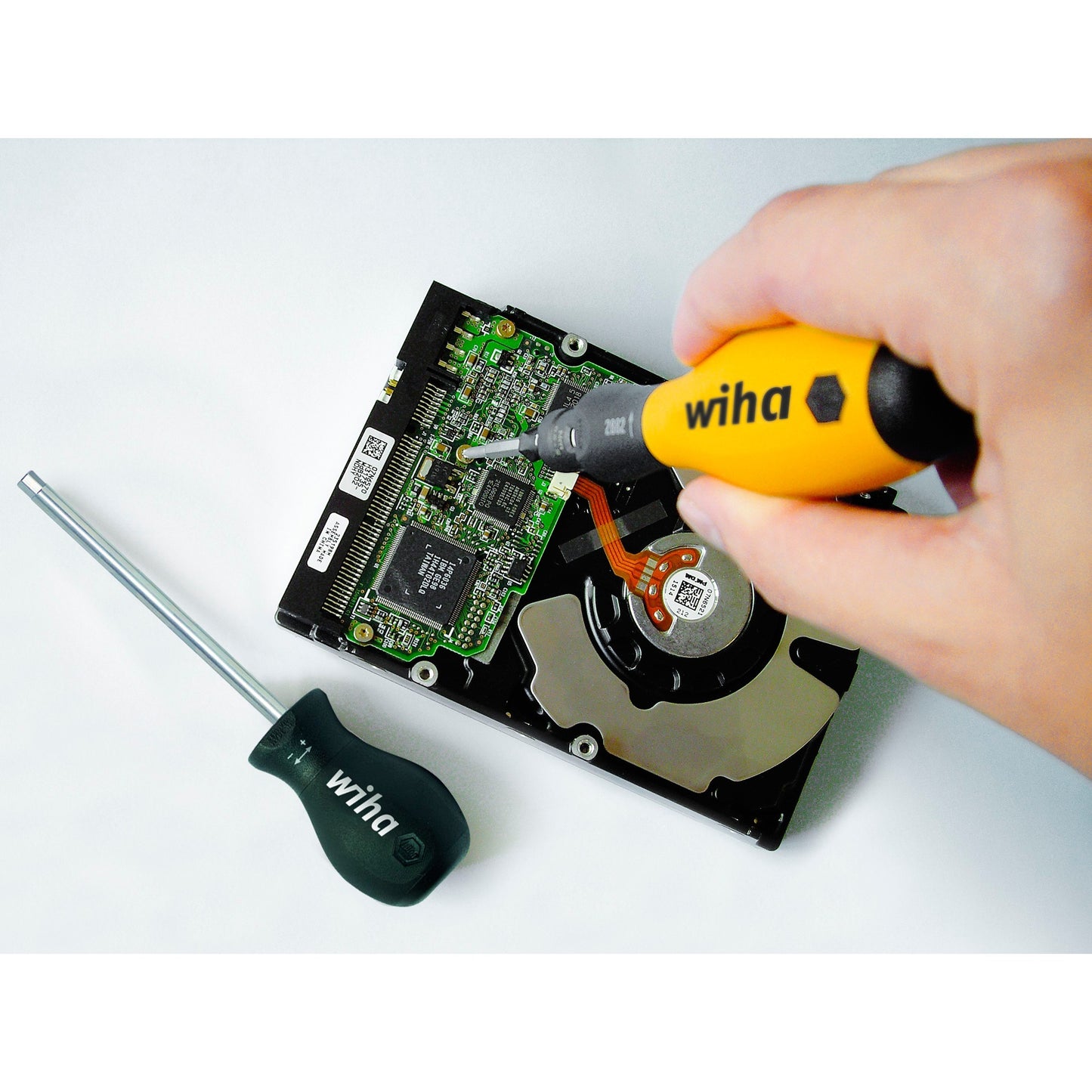Wiha momentschroevendraaier torquevario-s esd (zwart geel, 0,4 - 1 nm)