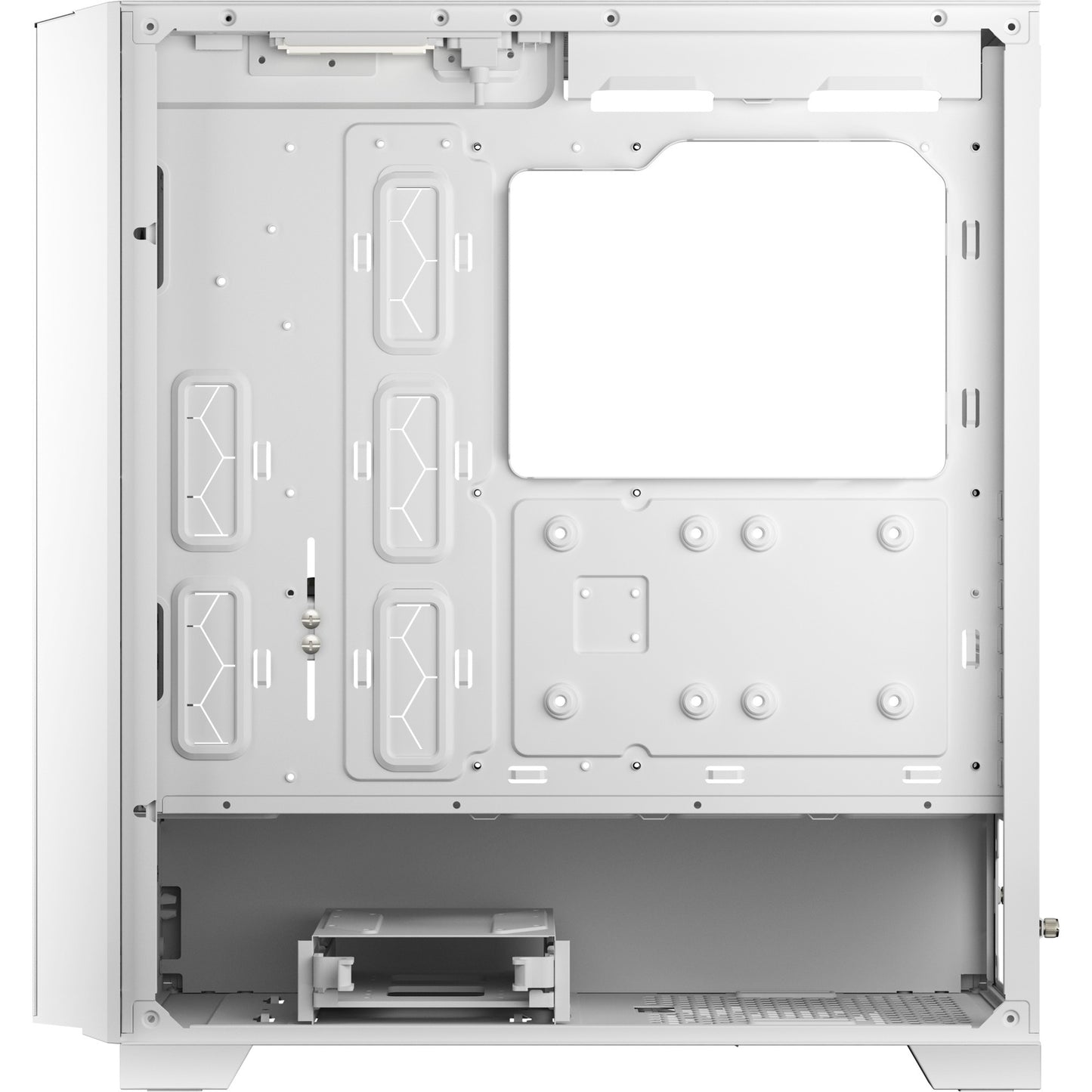 Antec p20c midi tower behuizing (wit | 2x usb-a | 1x usb-c | tempered glass)