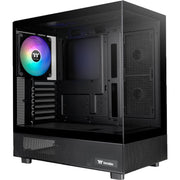 Thermaltake view 270 tg argb midi tower behuizing (zwart | 2x usb-a | 1x usb-c | rgb | tempered glass) - afbeelding 1