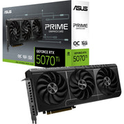 Asus prime geforce rtx 5070 ti oc 16g grafische kaart (3x displayport, 1x hdmi) - afbeelding 1