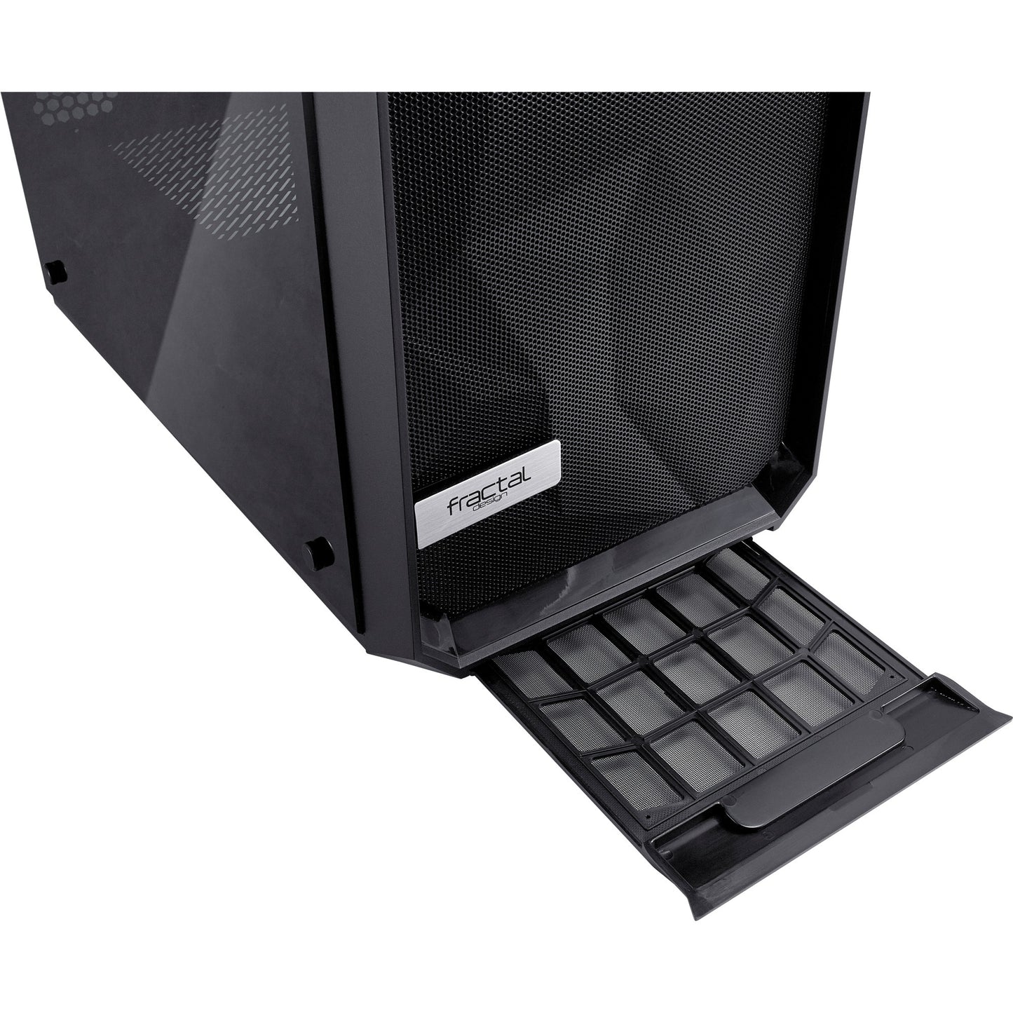 Fractal design meshify c midi tower behuizing (zwart | 2x usb-a | tempered glass)